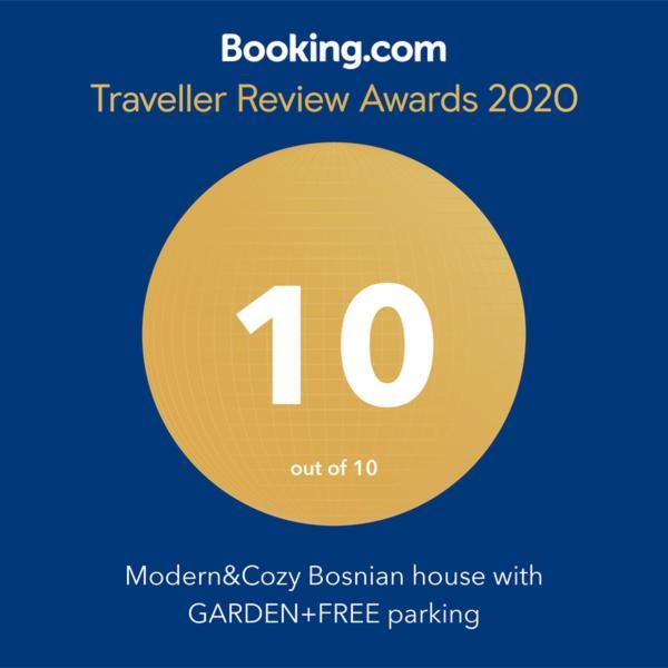 Hotel Modern&Cozy Bosnian House With Garden+Free Parking SJJ Zimmer foto
